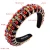Import Hair Accessoires Band Fashion Women Popular Custom Headband Picture Style Fabric Color Material from China