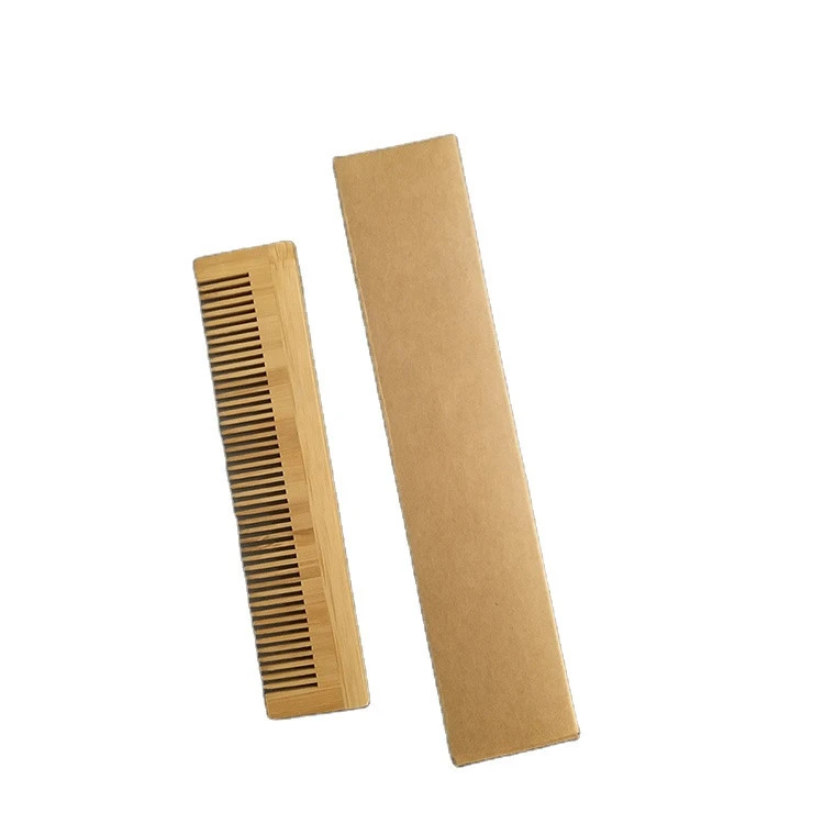 Hair Comb for Detangling - Wide Tooth Wood Comb for Curly Hair - No Static Natural bamboo Comb for Women, Men