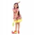Import Halloween party dress kids Cosplay Rainbow Clown Costume for girl Bright coloured clown skirt from China