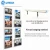 Import hanging rods 24x36 led transparent wall magnet poster hanger material from China
