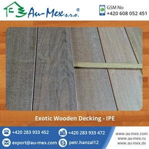 Hard Wood Surface IPE Decking Wood Available in Accurate Dimension