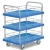 Import Heavy duty  Plastic platform hand cart  with foldable handle from China