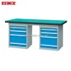 heavy duty tool storage woodworking bench with drawers