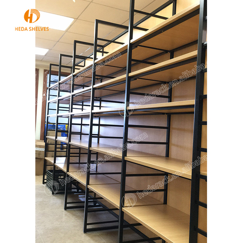 Buy Heda Miniso Retail Store Shelf Steel Wood High-end Customized ...