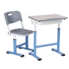 Height adjustable classroom desk and chair school furniture with Bifma