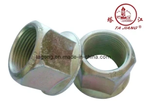 Hexagon Nuts with a Height of 1, 5D Wheel Nut DIN6331 Spare Parts