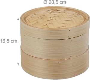 hexagon shape dim sum bamboo steamer basket