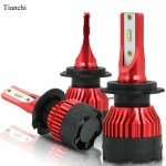 High Brightness K5 Led Car Headlights 9005 9006 h1 h7 h11 Auto Headlamp 8000lm