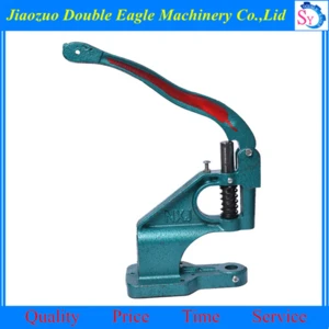 High efficiency Hand Operated cloth covered button machine/small manual badge making machine price