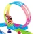 Import high plastic quality glow track magic track toys car for kids from China