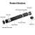 Import High Power Adjustable Focus Burning 5mw Green Laser Pointer 303 from China