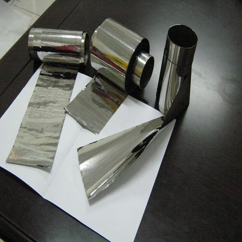 High Purity Nickel Foil Nickel Sheet Ni 99.999% 0.01-0.5mm Metallic Nickel Strip Please consult for specifications and pricing