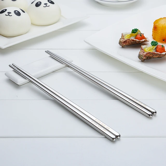 High quality 304 stainless steel chopsticks silver chopstick