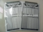 high quality a4a5a6 aluminum clipboard