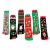 Import High quality  colored Christmas 5 toe socks for men from China