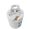 High Quality E27 Ceramic Lamp Holder Light Socket Base Accessory E27 Lamp Holder Porcelain Bulb Holder