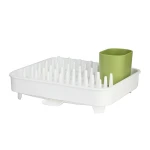 High Quality Extendable Dish Drying Rack with Drain Outlet