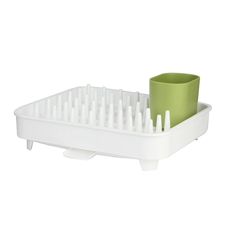 High Quality Extendable Dish Drying Rack with Drain Outlet