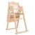 Import High Quality Floding Wood Baby Highchair kids Feeding Chair for Restaurant from China