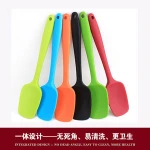 high quality food grade silicone mixing spoon