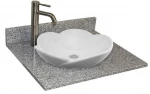 high quality g603 granite vanity top, countertop g603 granite wash basin