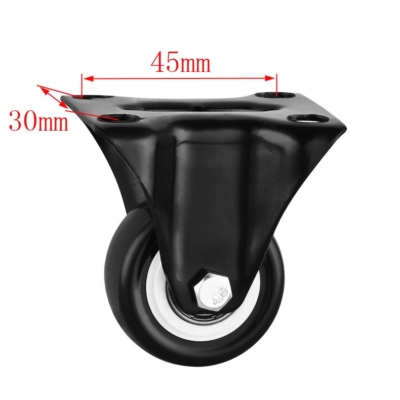 High quality light duty furniture rigid caster wheel