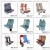 Import High Quality Luxury Bus Passenger VIP Seat With Wooden Color Armrest from China