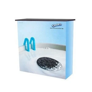High quality portable pop up promotion table for event display