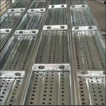 High Quality Ringlock Scaffolding Galvanized Perforated Steel Plank