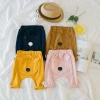 High quality wholesale custom ready stock simple style baby p p pants with different colors
