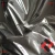Import high reflective  pu coating polyester silver foil mirror  fabric from China