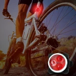 Highlight Warning Outdoor Battery Accessories Tail Bicycle Light