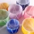 Import HMCL 7&quot; frosted quartz Healing Colored crystal singing bowl set wholesale supplier from China