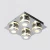 Import Home decoration ceiling light modern iphone gold ceiling light 4x5W aluminum dimmable LED ceiling lamp from China