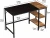 Import Home Office Computer Desk,Small Study Writing Desk with Wooden Storage Shelf,2-Tier Industrial Morden Laptop Table with Splice B from China