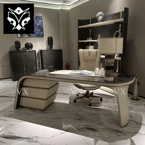 Buy Home Office Furniture Modern Luxury Design Office Desk Customize ...