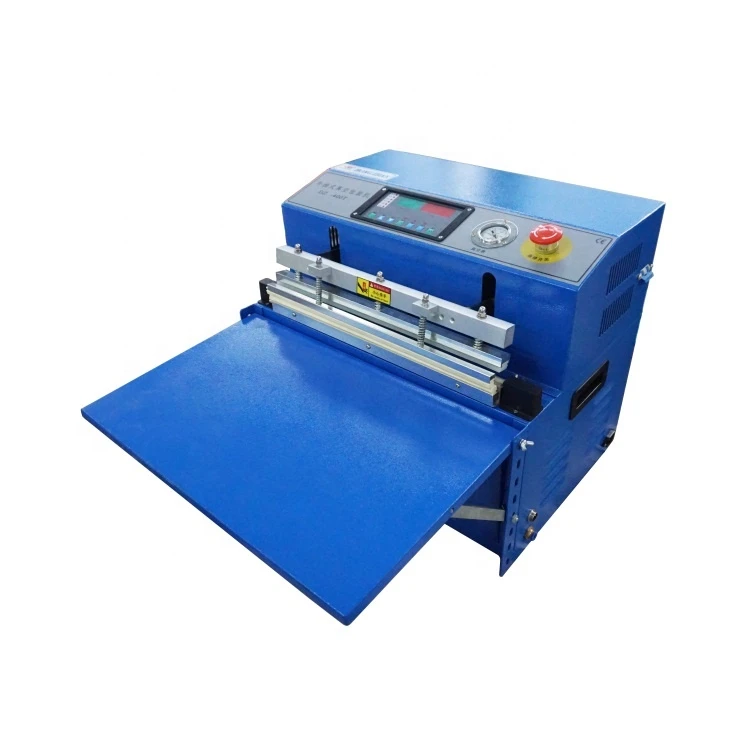 hongzhan hot sale table top pedal sealing machine with nitrogen filling