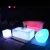 Import hookah lounge led furniture sofa set portable cocktail bar counter PE plastic led bar furniture lighting table and chair set from China