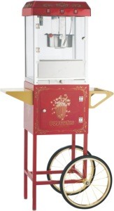 Hot sale Best Quality Commercial Popcorn Machine with Wheel