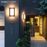Hot Sale Creative Exterior Lamps Led Lighting Modern Design Outdoor Wall Sconce