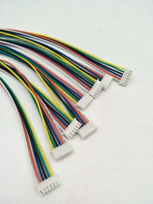 Hot Sale Custom 12345678910pin 2.0mm 2.54mm Pitch Flat Ribbon Cable Wire Harness Flat Cable 20awg