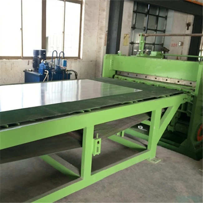 Hot sale easy to operate hydraulic sheet metal cutting to length line price