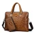 Import Hot Sale new style OEM dropshipping crocodile print  Men Bag Leather Handbag  Briefcase messenger Bag from China