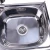 Import Hot Sale Outdoor Wash Basin Sinks Single Bowl Stainless Steel 304 Kitchen Sink from China