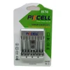 Hot Sale PKCELL 9 volt Rechargeable Battery Charger 9V 1.2V AA AAA NIMH NICD Quick Battery Charger