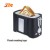 Hot Sale Plastic Logo Toaster 2 Slice with Stainless Steel Panel
