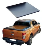 Hot Sale Soft Tri-Fold tonneau cover Roll Up bed Cover for pick up 5 66 58 57 dodge ram 2500