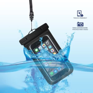 Hot Sale Waterproof Mobile Phone Cases &amp; Bags Beach Handy Waterproof Neck Strap with Cell Phone Pouch