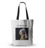 Hot Sale White Canvas Plain Great Paintings One Side Printed Shipping Bags