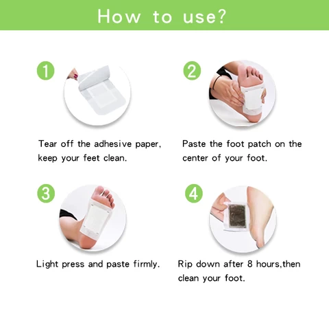 Hot Sales Healthy Products  Detox Foot Patch for Swelling Foot Pain Relief and Body Cleansing